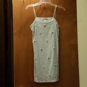 Pretty skirt with shoulder straps - Size S